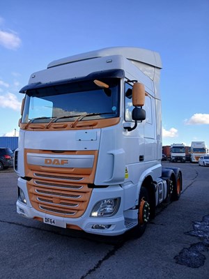 Lot 11 - 2015 (64 Plate) DAF XF 460 FTG 6x2 Tractor Unit Euro 6