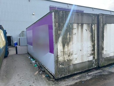 Lot 102 - Demount Box Trailer
