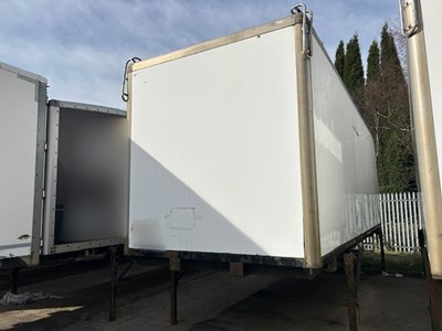 Lot 107 - Demount Box Trailer