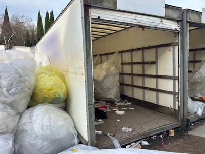 Lot 91 - Demount Box Trailer