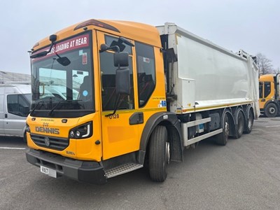Lot 9 - 2017 Dennis Elite 6 8x4 Refuse Collection Vehicle Euro 6