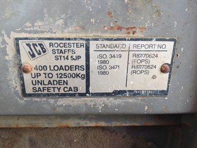 Lot 59 - 1989 JCB 410 4x4 Loading Shovel