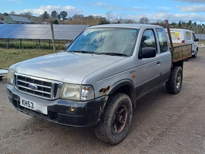 Lot 60 - 2004 (53 Plate) Ford Ranger 4x4 Farm Utility Truck Euro 3