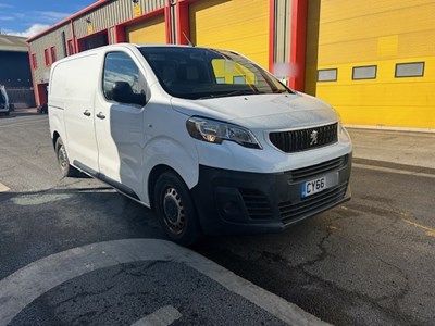 Lot 13 - 2017 (66 Plate) Peugeot Expert PRO Standard Blue HDi Panel Van Euro 6