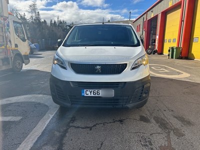 Lot 13 - 2017 (66 Plate) Peugeot Expert PRO Standard Blue HDi Panel Van Euro 6
