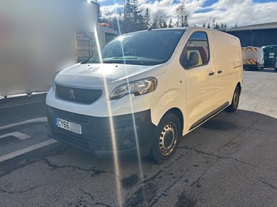 Lot 13 - 2017 (66 Plate) Peugeot Expert PRO Standard Blue HDi Panel Van Euro 6