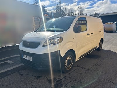 Lot 13 - 2017 (66 Plate) Peugeot Expert PRO Standard Blue HDi Panel Van Euro 6