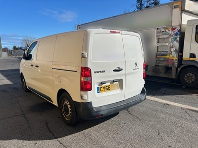 Lot 13 - 2017 (66 Plate) Peugeot Expert PRO Standard Blue HDi Panel Van Euro 6