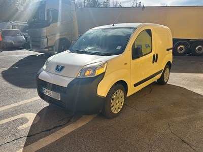 Lot 14 - 2017 (66 Plate) Peugeot Bipper Professional HDi Panel Van Euro 6