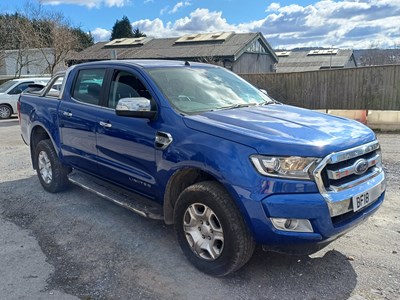 Lot 24 - 2018 Ford Ranger Limited 4x4 TDCI Double Cab Pick-Up Euro 6