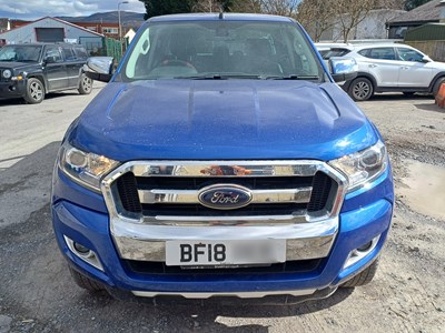 Lot 24 - 2018 Ford Ranger Limited 4x4 TDCI Double Cab Pick-Up Euro 6