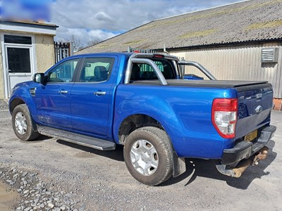 Lot 24 - 2018 Ford Ranger Limited 4x4 TDCI Double Cab Pick-Up Euro 6