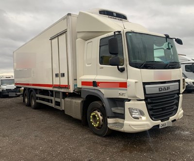 Lot 30 - 2015 (65 Plate) DAF CF 330 Fridge 6x2 Euro 6