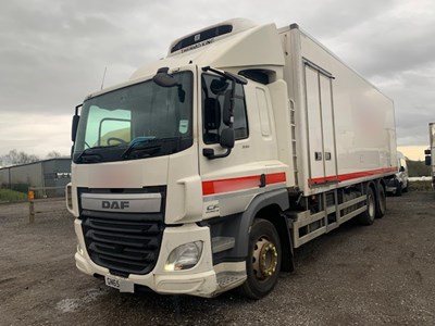 Lot 30 - 2015 (65 Plate) DAF CF 330 Fridge 6x2 Euro 6