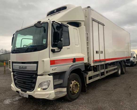 Lot 30 - 2015 (65 Plate) DAF CF 330 Fridge 6x2 Euro 6