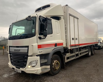 Lot 30 - 2015 (65 Plate) DAF CF 330 Fridge 6x2 Euro 6