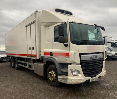 Lot 30 - 2015 (65 Plate) DAF CF 330 Fridge 6x2 Euro 6