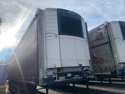 Lot 37 - 2018 Gray & Adams Curtainside Fridge Trailer