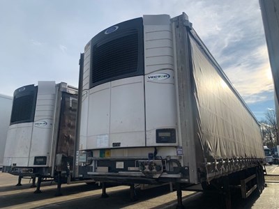 Lot 37 - 2018 Gray & Adams Curtainside Fridge Trailer