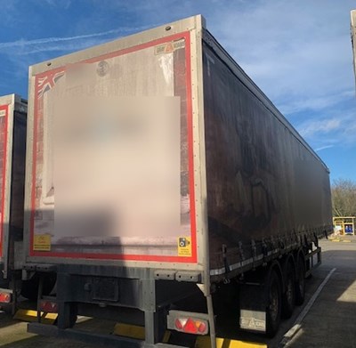 Lot 38 - 2018 Gray & Adams Curtinside Fridge Trailer