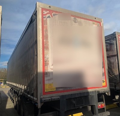 Lot 38 - 2018 Gray & Adams Curtinside Fridge Trailer