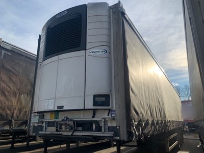 Lot 38 - 2018 Gray & Adams Curtinside Fridge Trailer