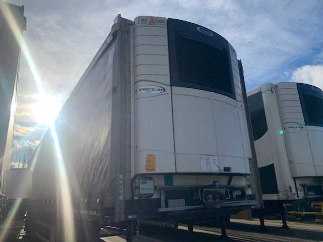 Lot 39 - 2019 Gray & Adams Curtainside Fridge Tailer