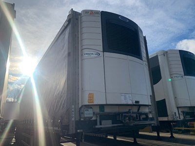 Lot 39 - 2019 Gray & Adams Curtainside Fridge Tailer