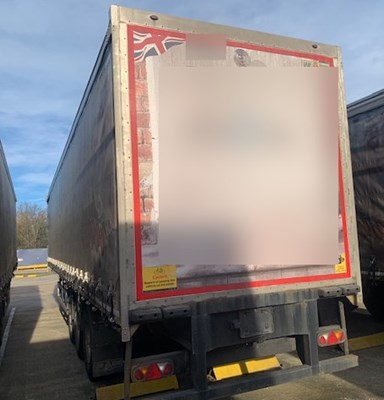 Lot 40 - 2019 Gray & Adams Curtain-side Fridge Trailer