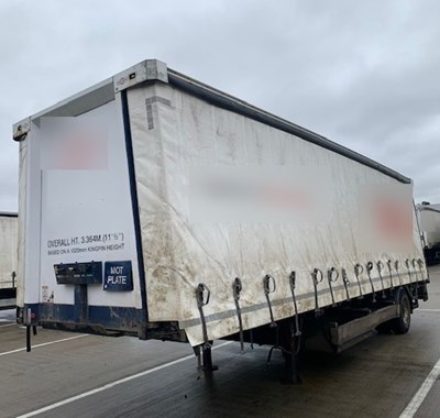 Lot 2 - 2012 Don-Bur UB18AW Curtainsider Trailer