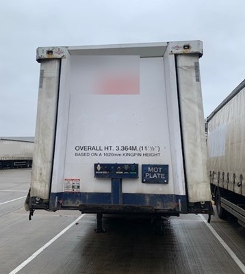 Lot 3 - 2012 Don-Bur UB18AW Curtainsider Trailer