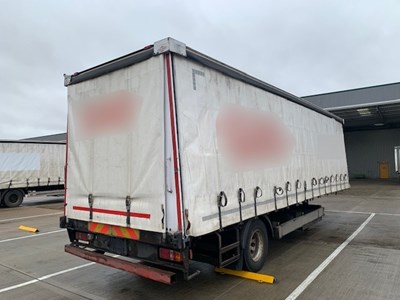 Lot 4 - 2012 Don-Bur UB18AW Curtainside Trailer