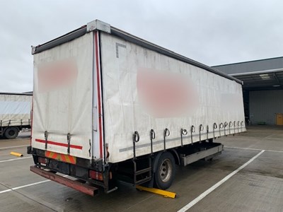 Lot 4 - 2012 Don-Bur UB18AW Curtainside Trailer