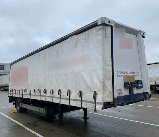 Lot 4 - 2012 Don-Bur UB18AW Curtainside Trailer