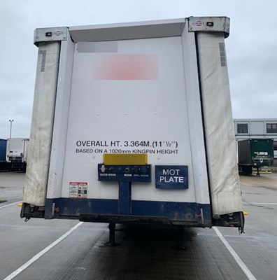 Lot 4 - 2012 Don-Bur UB18AW Curtainside Trailer