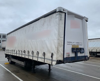 Lot 4 - 2012 Don-Bur UB18AW Curtainside Trailer