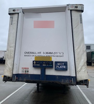 Lot 4 - 2012 Don-Bur UB18AW Curtainside Trailer