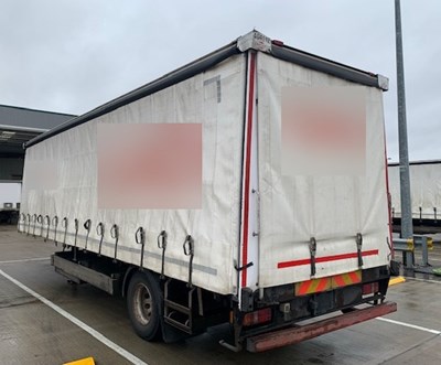 Lot 4 - 2012 Don-Bur UB18AW Curtainside Trailer
