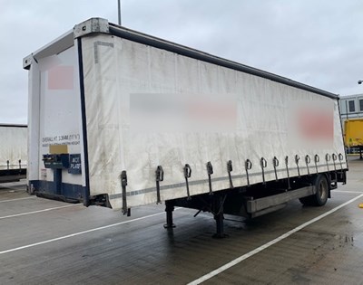 Lot 4 - 2012 Don-Bur UB18AW Curtainside Trailer