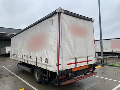 Lot 4 - 2012 Don-Bur UB18AW Curtainside Trailer