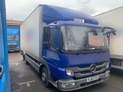 Lot 5 - 2013 (62 Plate) Mercedes Atego 816 Rigid Box Euro 5b