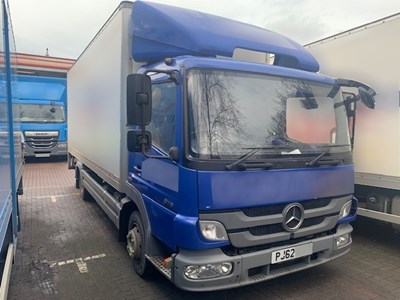 Lot 5 - 2013 (62 Plate) Mercedes Atego 816 Rigid Box Euro 5b