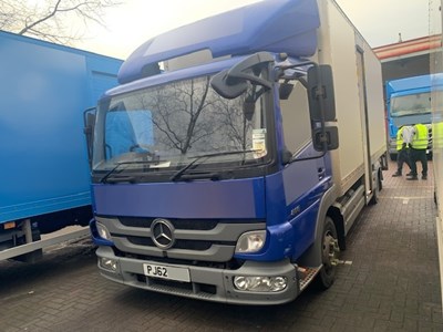 Lot 5 - 2013 (62 Plate) Mercedes Atego 816 Rigid Box Euro 5b