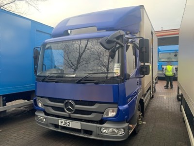 Lot 5 - 2013 (62 Plate) Mercedes Atego 816 Rigid Box Euro 5b