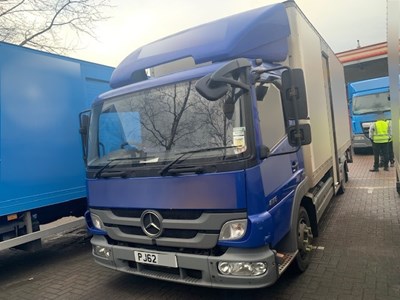 Lot 5 - 2013 (62 Plate) Mercedes Atego 816 Rigid Box Euro 5b