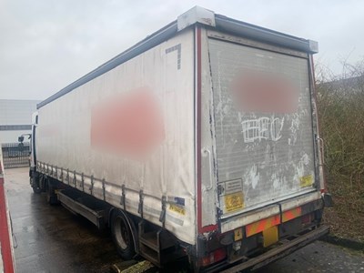 Lot 35 - 2012 Don-Bur UB18AW Curtainside Trailer