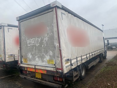 Lot 35 - 2012 Don-Bur UB18AW Curtainside Trailer