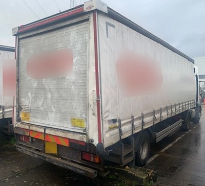 Lot 36 - 2012 Don-Bur UB18AW Curtainside Trailer