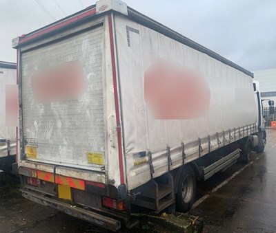 Lot 36 - 2012 Don-Bur UB18AW Curtainside Trailer