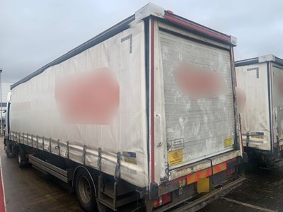 Lot 36 - 2012 Don-Bur UB18AW Curtainside Trailer